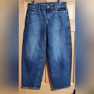 American Eagle Barrel Jeans